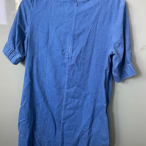 COS Cotton Denim Shift Dress - Picture 5 of 6